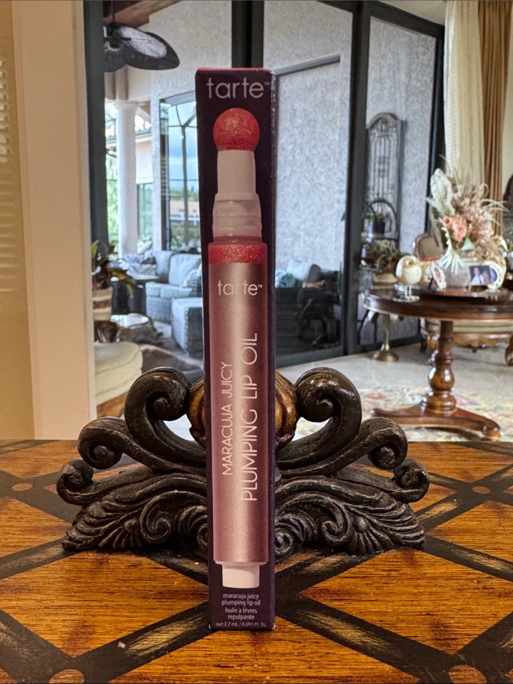 maracuja juicy plumping lip oil Petunia